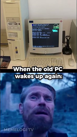 Booting up Windows XP in 2026 💀 #nostalgia #windows #meme