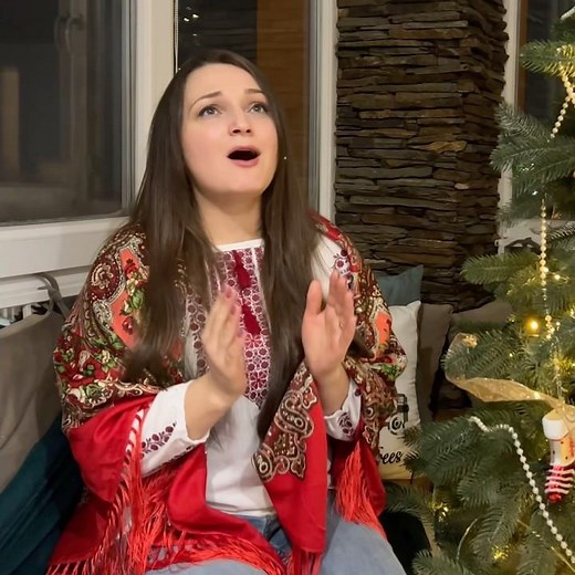 «Нова радість стала» Uliana Molnar | колядка | #ulianamolnar #ukrainianmusic #kolyada #shorts