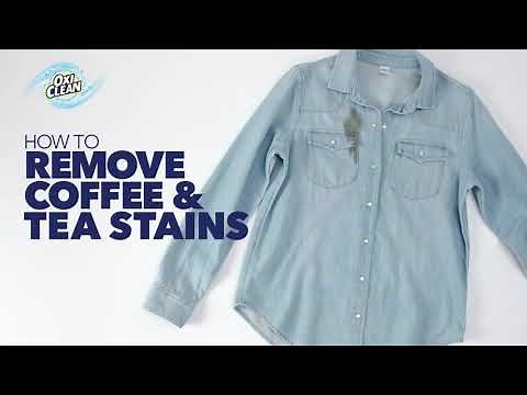 How to Remove Coffee and Tea Stains from Clothes with OxiClean™