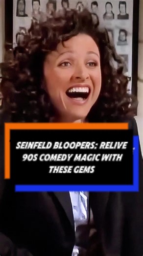 Seinfeld Bloopers: Relive 90s Comedy Magic With These Gems.#usa #fyp #seinfeld #bloopers #funny