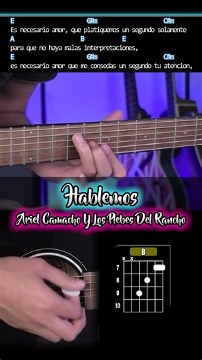 Hablemos - Ariel Camacho Y Los Plebes Del Rancho - Guitarra | Requinto + Acordes | TABS