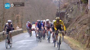 ⛰ Première arrivée au sommet et déjà une belle bagarre entre les candidats au classement général. 🇩🇰 Jonas Vingegaard a essayé, 🇫🇷 David Gaudu a attaqué mais 🇸🇮 Tadej Pogačar était le plus fort aujourd’hui. 💪 🎥 Le résumé de la 4ème étape. #ParisNice | Paris-Nice