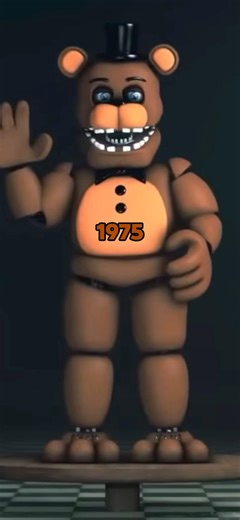 1975 vs 2010 fnaf #fnaf
