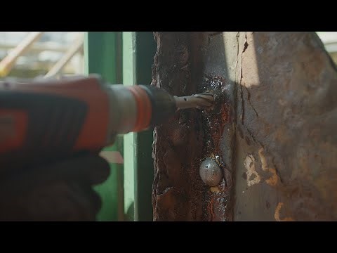 Removing Structural Rivets on Bridge Rehabilitation / Steel Refurbishment projects using VersaDrive