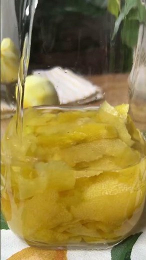 Homemade Limoncello
