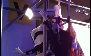 Pole-dancing robot introduced at world’s biggest IT fair