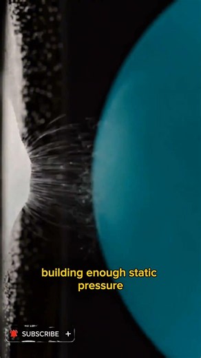 Defying Gravity with Static Pressure 🎈🧂 #science #everydayphysics
