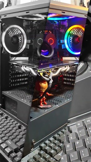Basic Gaming PC 🔥🫡 #fypシ゚viral #gaming #desksetup #gamingcomputer #pcbuild #pcsettings #gamingpc #pc