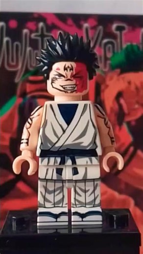 spinning lego Jujutsu kaisen sukuna minifigure #jjk #sukunavsgojo #ryomensukuna