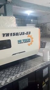 Brand New 158Ton PVC Special Servo Hybrid UVIA Injection Molding Machine with special PVC screw is installed at customer's place Lahore. | HiTech Machinery