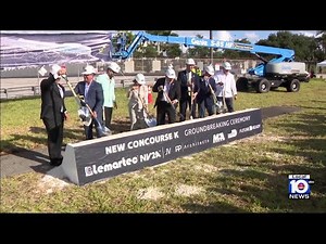 Miami-Dade officials break ground on MIA’s first terminal expansion in over a decade