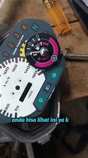 Shogun Speedometer Modification with Mio Fino