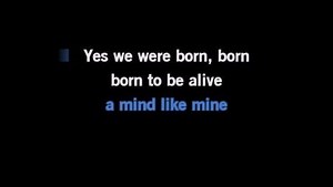 Karaoke Born to Be Alive - Patrick Hernandez - CDG, MP4, KFN - Karaoke Version