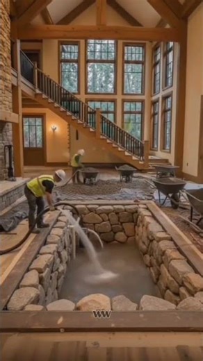 “✨Luxury Indoor Fish Pond Makeover – Mind-Blowing DIY Transformation! 😳🐟🔥”