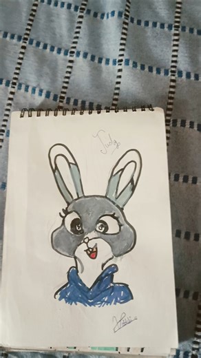 officer judy hopps from Zootopia drawing