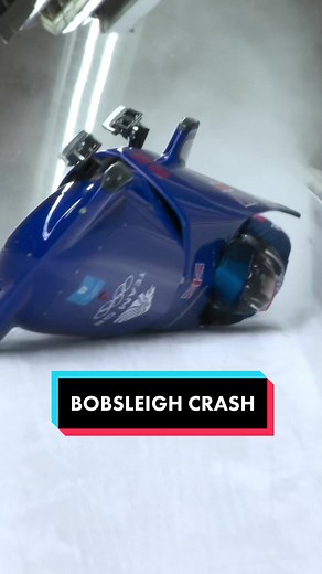Bobsleigh Crash: TGB BobSled Upside Down Moment