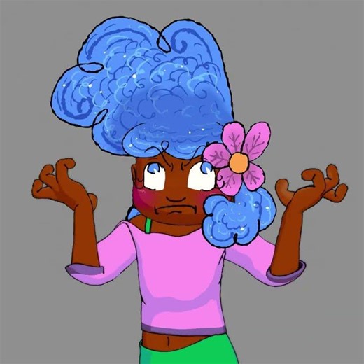 Quick animation test! #3danimation #art #blender3d #blenderanimation #blackanimation