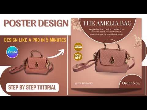 How to Design a High-Converting Product Ad in Canva (Step-by-Step) | ZD Studio Lab