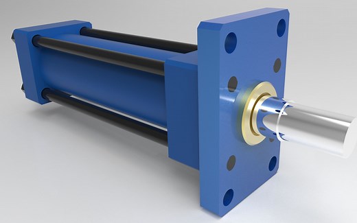 Winform上位机控制液压油缸运动|与S7-1200PLC通信 /C#上位机S7通信/西门子PLC/TIA博图UI界面/人机界面开发