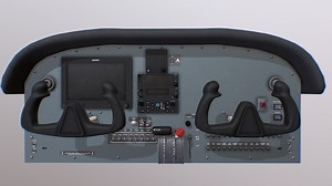 Piper Pilot 100i Instrument Panel - Buy Royalty Free 3D model by FordVFX