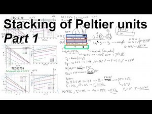 Stacking of Peltier units - Part 1