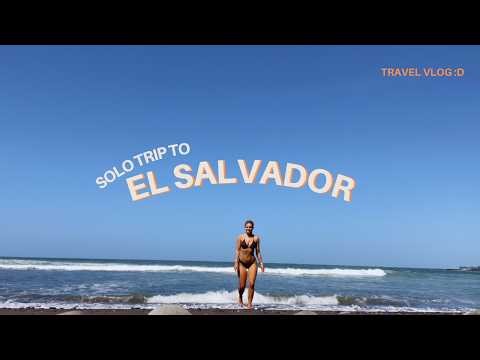 Solo Travelling in El Salvador | Solo Female Travel Also On A Budget | Travel Vlog | El Tunco