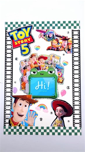 Scrapbooking / Toystory5 Journaling 🩵 토이스토리5 다꾸