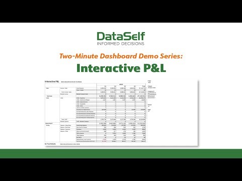 Interactive P&L (Two-minute demo)