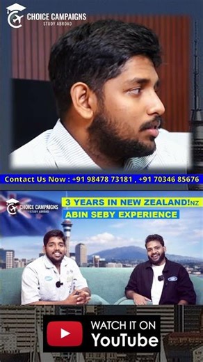 Why I Chose New Zealand Over UK & Canada? | Abin Seby’s Journey