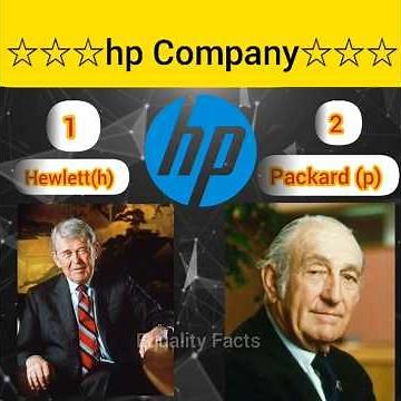 💻 Who Founded HP? 🤔 The Surprising Story Behind the Name! #shorts