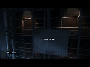 Alien Isolation | Conseguir granada cegadora | Torre Lorenz Systech Nivel inferior