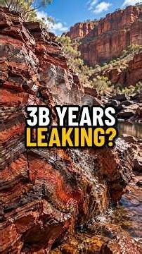 This Red Rock Still Makes Fuel Underground