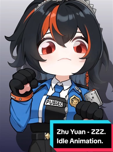 Zhu Yuan - Zenless Zone Zero. 2d Idle Animation. Spine2d. Animated by Yuphi. #creatorsearchinsights #2d #zzz #zenlesszonezero #2danimation #animation #chibi #zhuyuan #wallpaper #livewallpaper @Yuphi