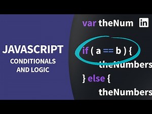 JavaScript Tutorial - Create REACTIVE code with conditional statements