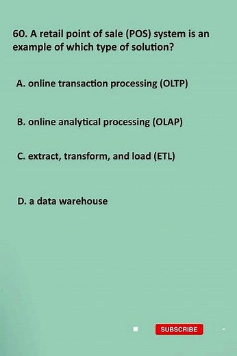 Azure Data Fundamentals DP - 900 Q 60 100% EXAM PASS