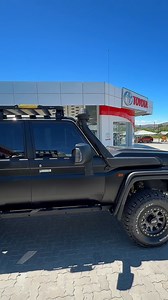 🔥 Land Cruiser 79 DC V8 New Gen - Blacked Out & Built for adventure 🔥 This isn’t just another LC79… this is a full-blown, V8 growling, terraine eating, bush ready weapon. Wrapped in satin black, this double cab looks every bit as tough as it performs. Inside, it’s pure luxury, full leather interior, including a leather wrapped dash because comfort matters, even in a monster like this. The cabin is finished off with an Outback interiors roof console, Gobix center console, cruise control, and st