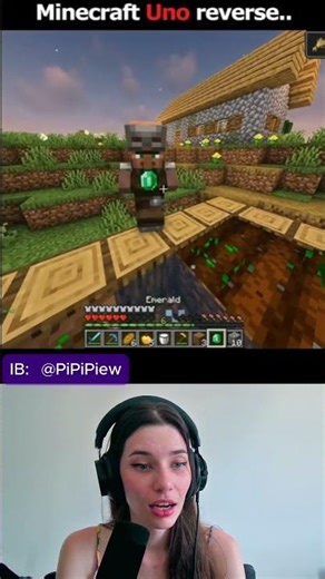 REVERSE LETTER NO MINE #minecraft