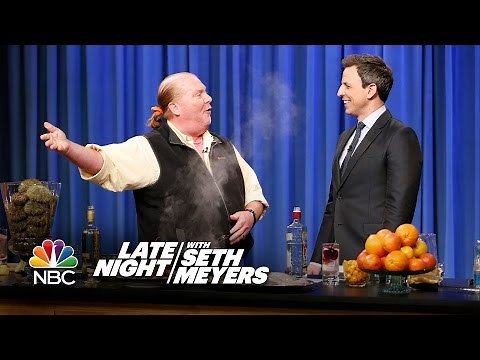 Mario Batali Shows Seth How to Make Seafood Tapas