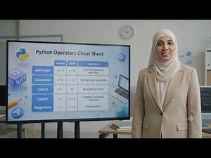 Python Operators Explained for Beginners | Arithmetic, Comparison, Logical & Assignment #python