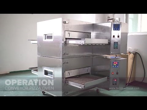 Electric Impinger Double Conveyor Pizza Oven