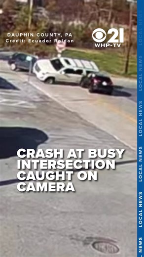 "I would say this is probably the most horrendous intersections I’ve ever seen honestly," one resident said. READ MORE: https://bit.ly/4on0Qpz #crash #accident #intersection #road #crazy #trending #viral #surveillance #news #localnews | Local 21 CBS News, WHP Harrisburg