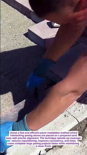 Watch This Paver Installation Trick Cut Labor Time in Half