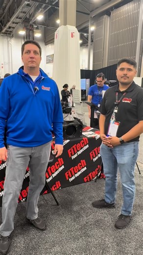Summit Racing on Instagram: "Fitech is at it again, developing new and award winning induction packages. We took a tour of their @semashow booth to get a closer look. Here’s what we found.#sema #semashow"