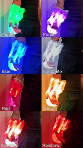 Fire Gauntlet Cosplay Prop - Flaming Fist Effect - Etsy