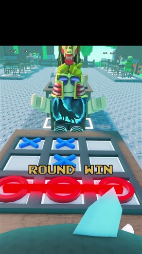 Tic-Tac-Toe in Roblox Goes Wrong 💀 #roblox #shorts
