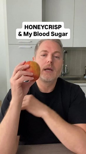 How does this Honeycrisp apple affect my blood sugar levels? | Justin Richard