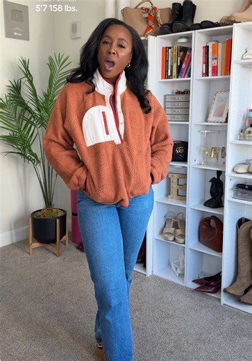 The cutest fleece pullover for the winter cold ❄️ | pullovers