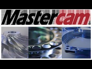 Mastercam and CNC Programming Part.24 - Multiaxis Toolpaths - Multi Axis Pocketing