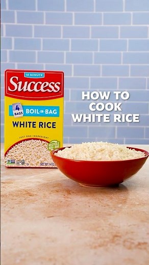 How to Cook Success White Rice