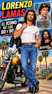Lorenzo Lamas: La historia del inolvidable galán de los 80 y 90 🔥 #LorenzoLamas #Renegade